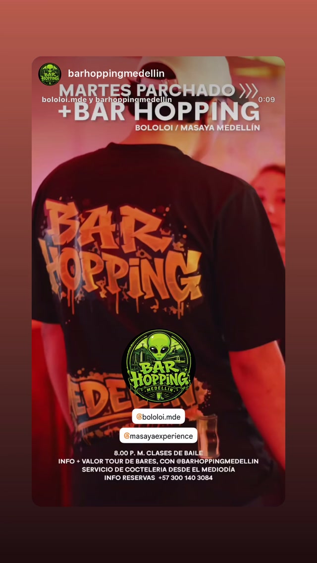 Martes Parchado + Bar Hopping