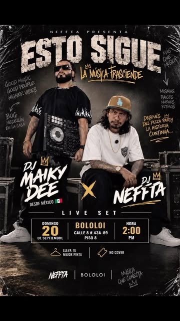 DJ Maiky Dee x DJ Neffta — Live Set