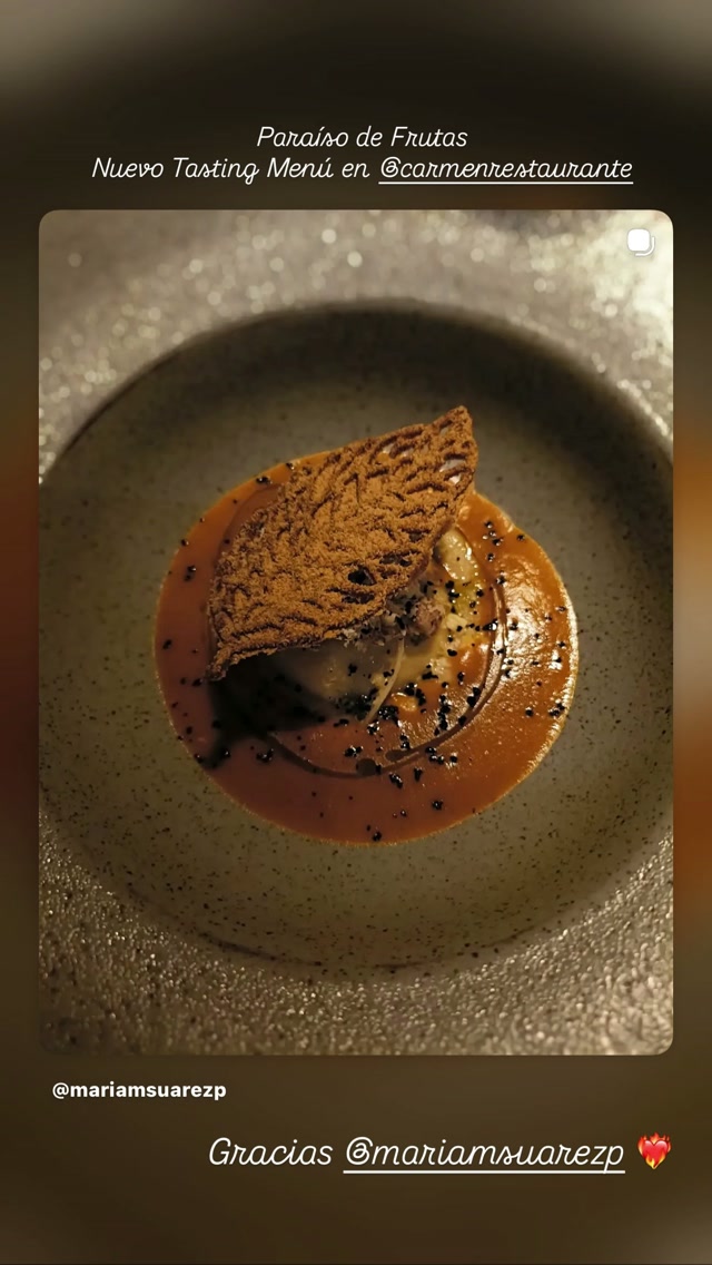 Paraíso de Frutas — new tasting menu