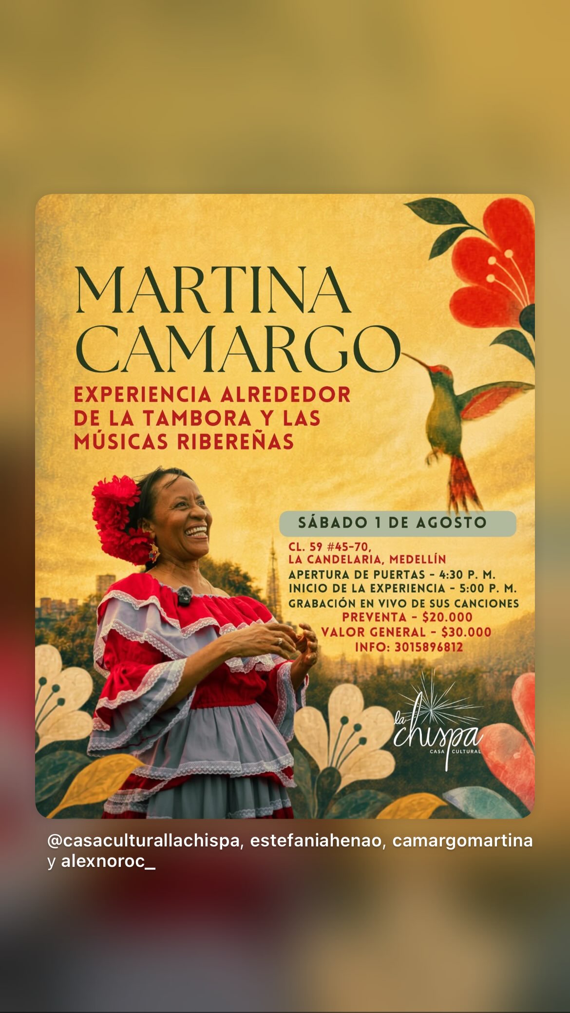 Martina Camargo — Tambora y Músicas Ribereñas
