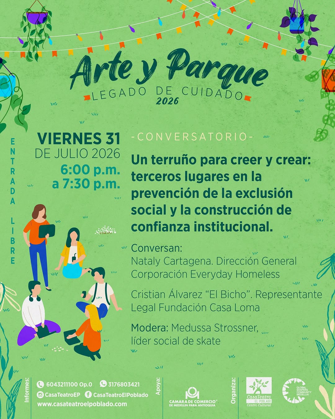 Arte y Parque 2026 Festival: Opening Conversatorio