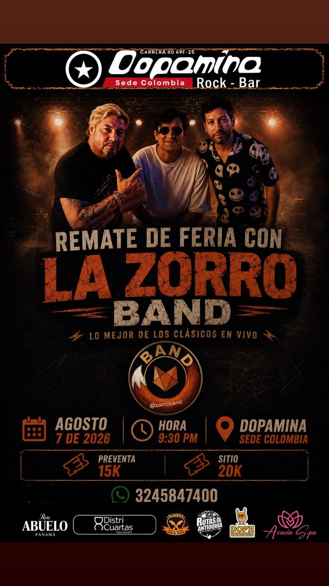 La Zorro Band — Remate de Feria