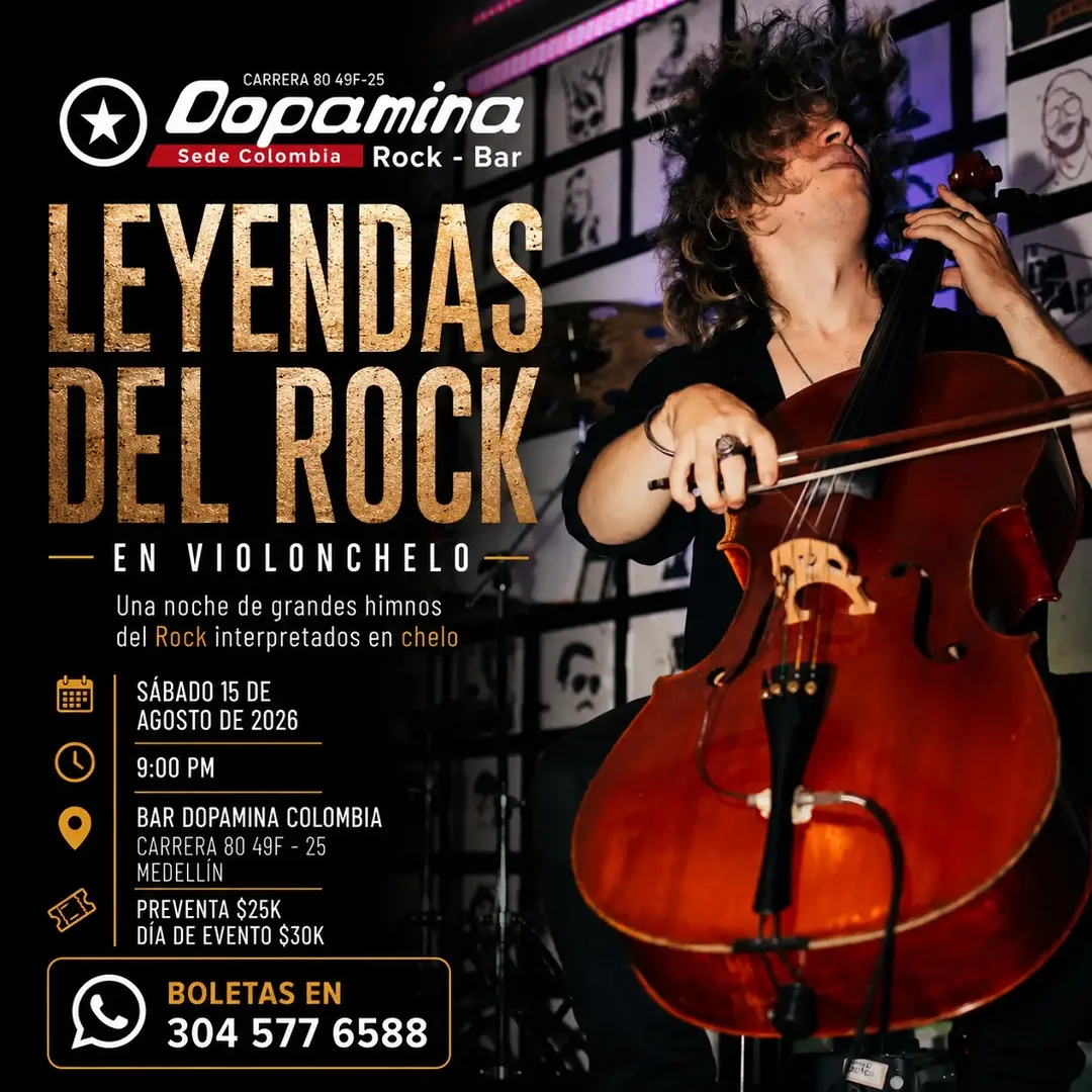 Leyendas del Rock en Violonchelo