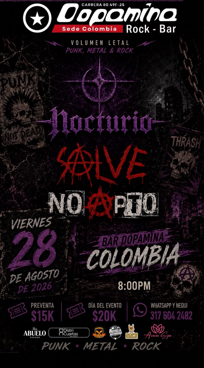 Volumen Letal — Nocturic, Salve & No Apto