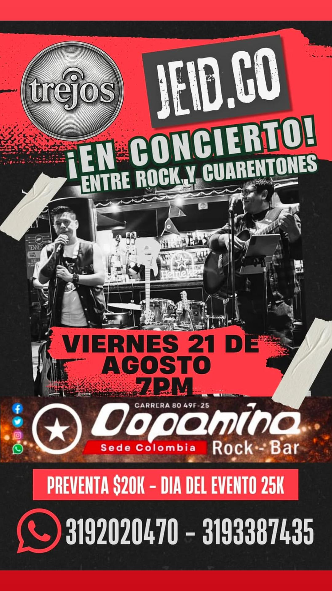 Trejos / JED.CO — En Concierto