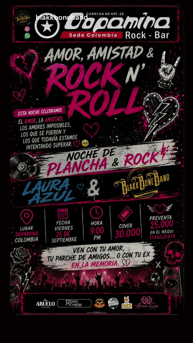 Amor, Amistad & Rock N' Roll