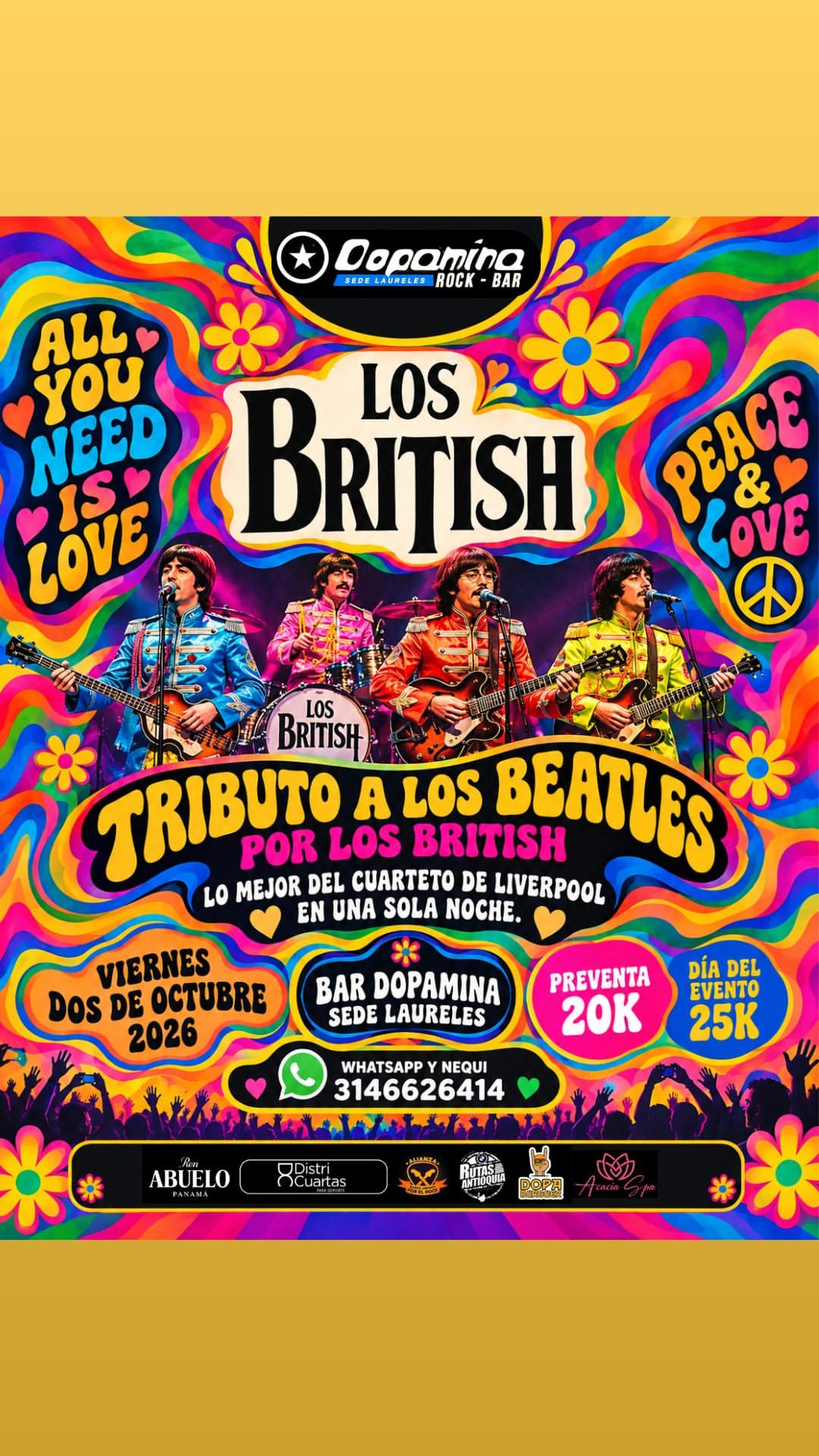 Los British — Tribute to The Beatles