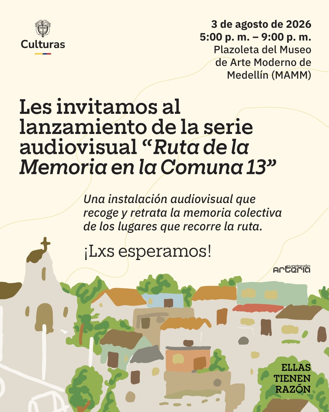 Launch: Ruta de la Memoria (videoinstallation)