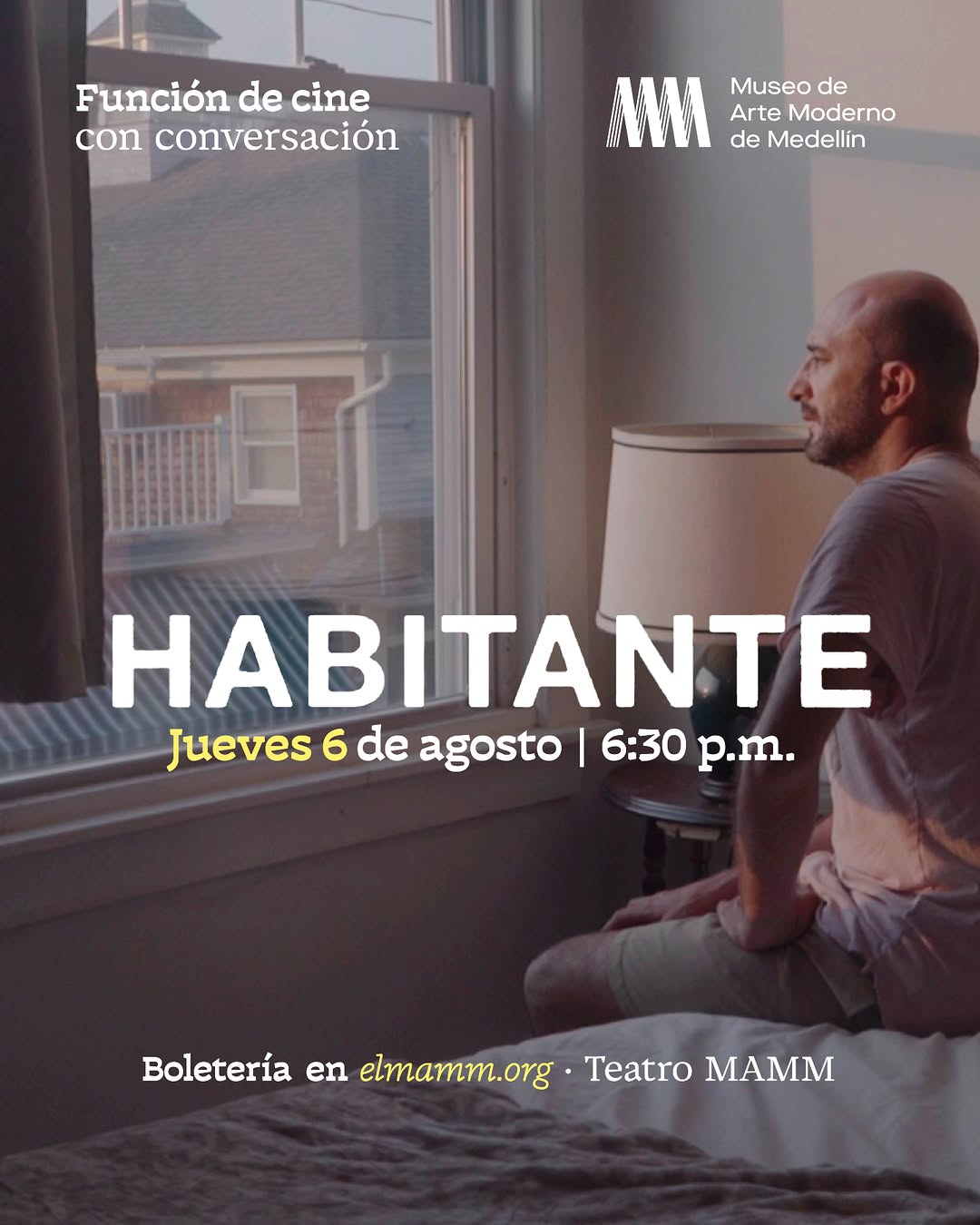 Screening & conversation: 'Habitante' — José Alejandro González