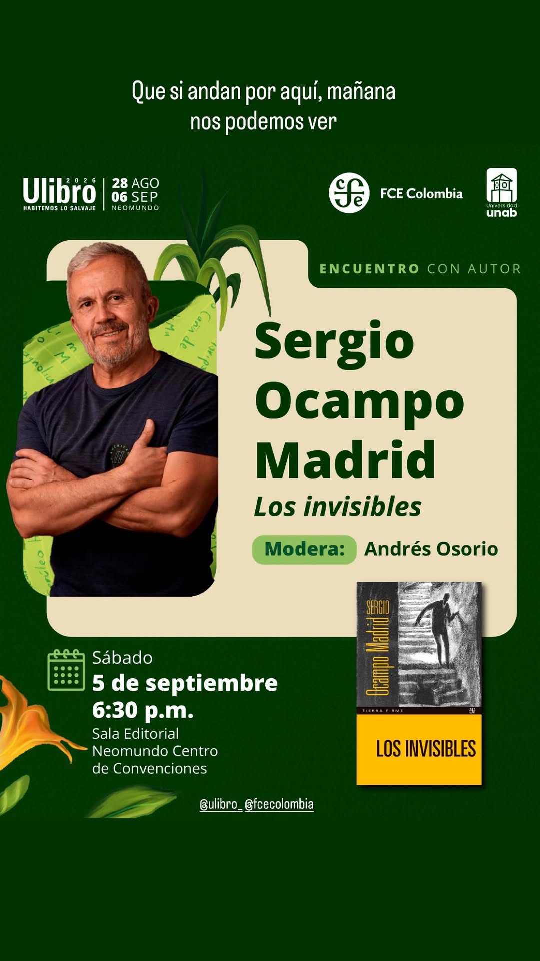 Sergio Ocampo Madrid — Los invisibles (Ulibro, Neomundo)