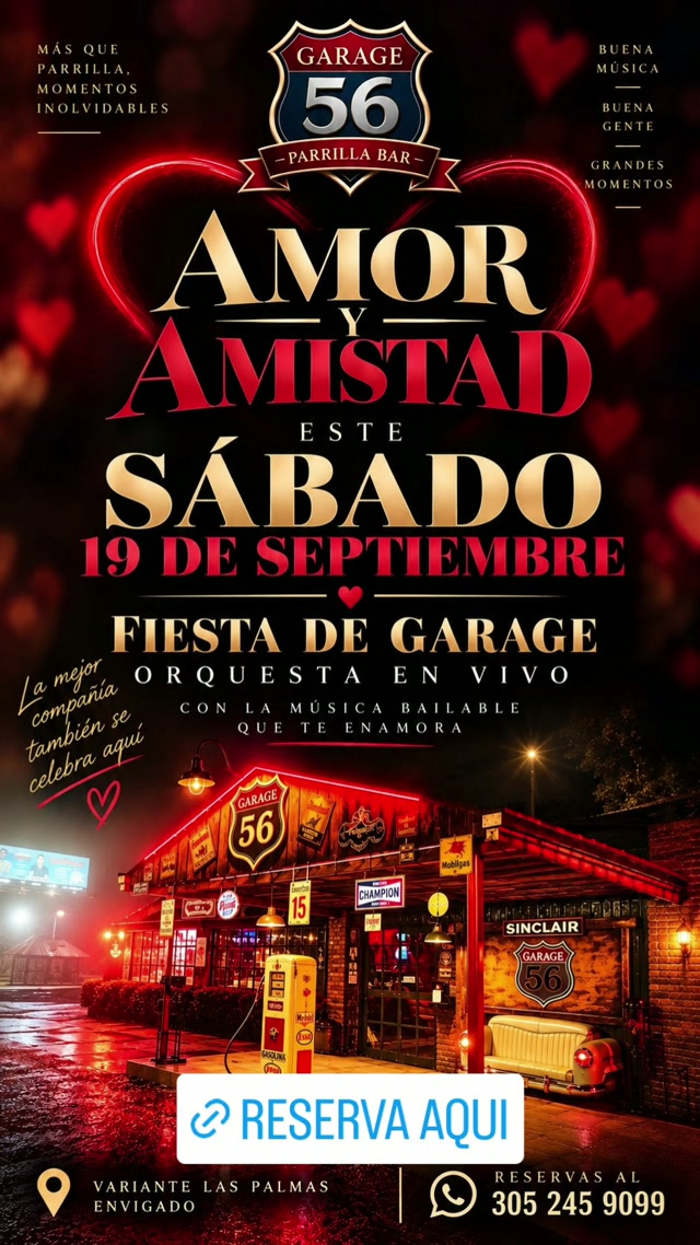 Amor y Amistad — Fiesta de Garage