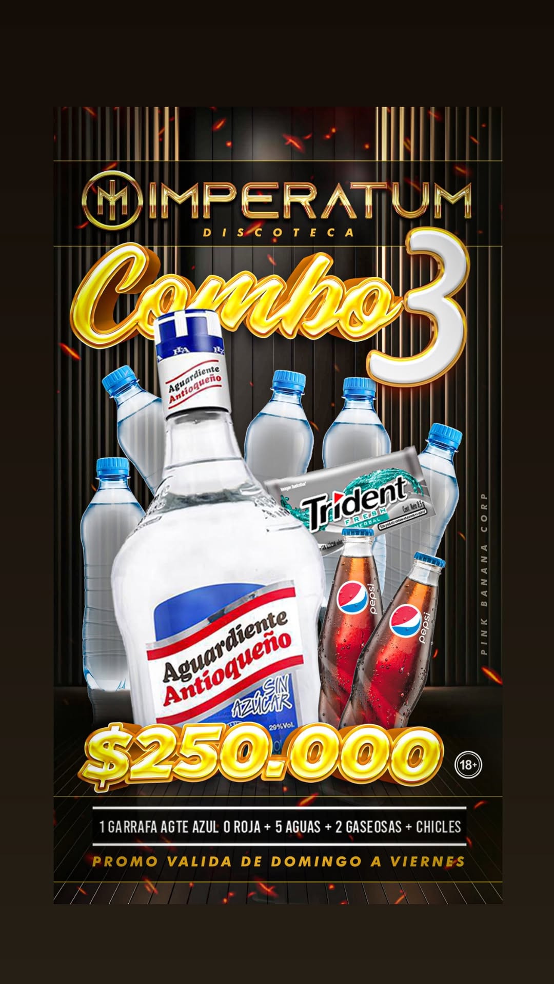 Combo 3 - Bottle package (Promo)