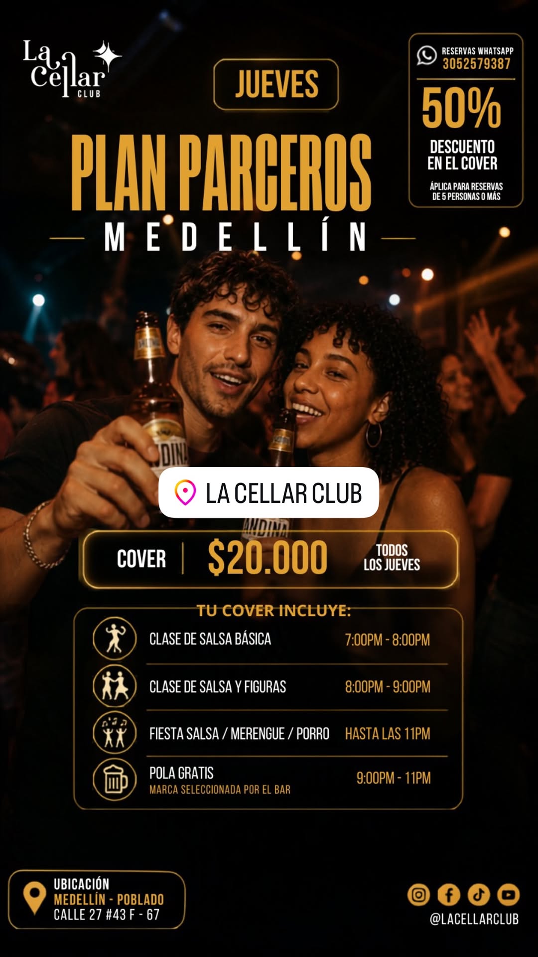 Plan Parceros — Jueves de Salsa
