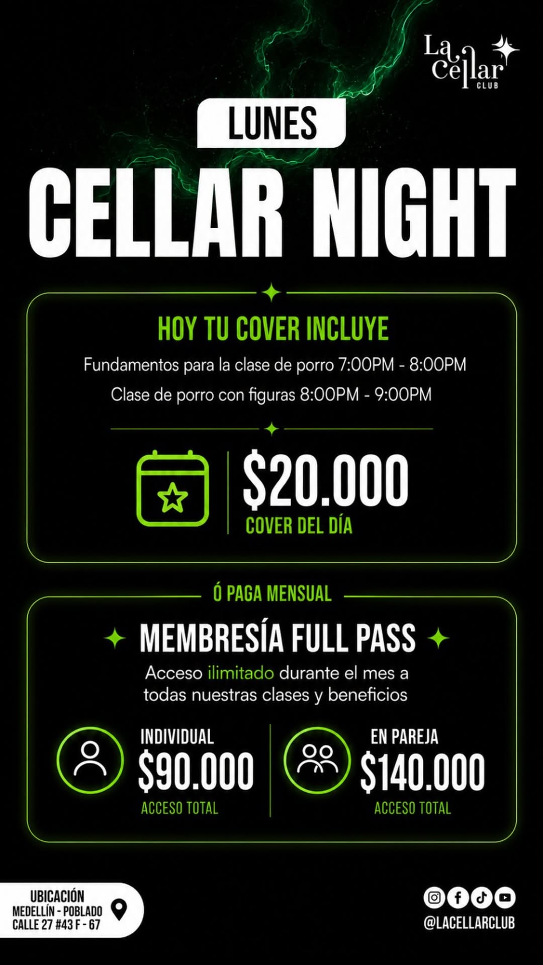 Cellar Night (Lunes)