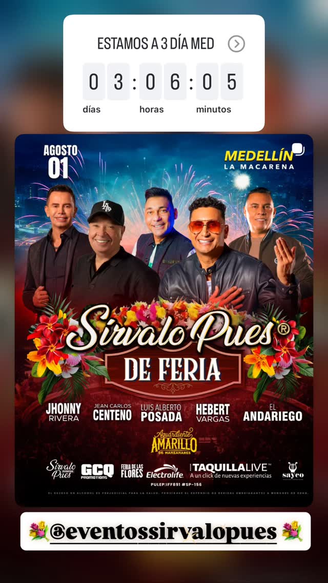 Sirvalo Pues De Feria