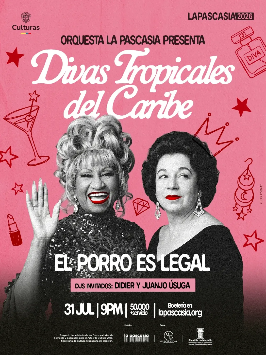 El Porro es Legal: Divas Tropicales y del Caribe