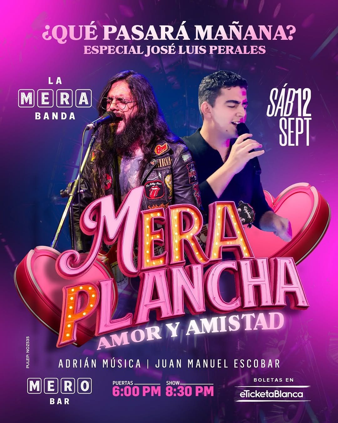 MERA PLANCHA DE AMOR Y AMISTAD