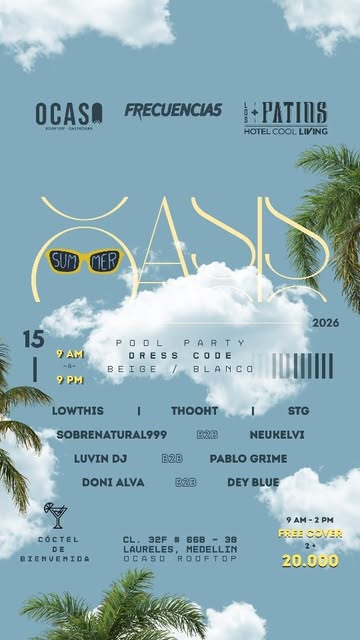 OASIS – Rooftop Pool Party
