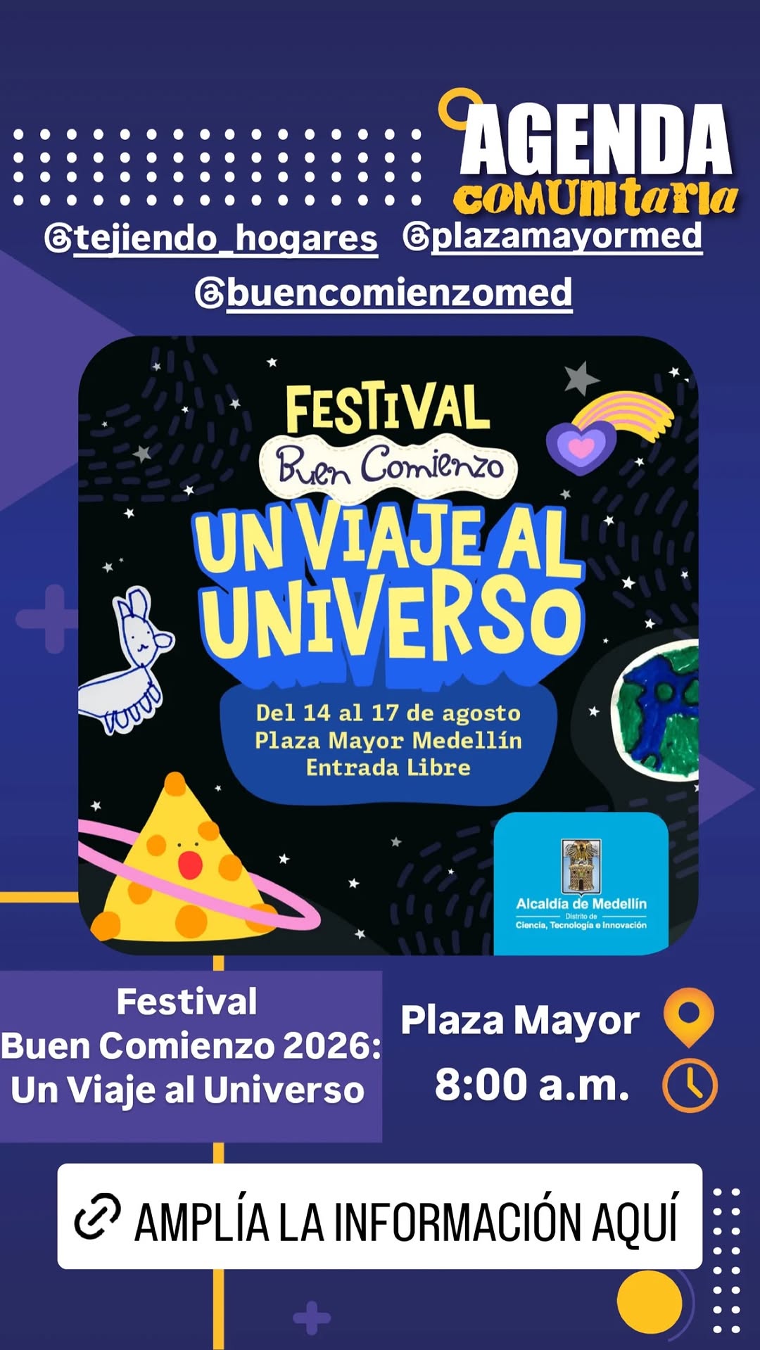 Festival Buen Comienzo 2026 — Un Viaje al Universo