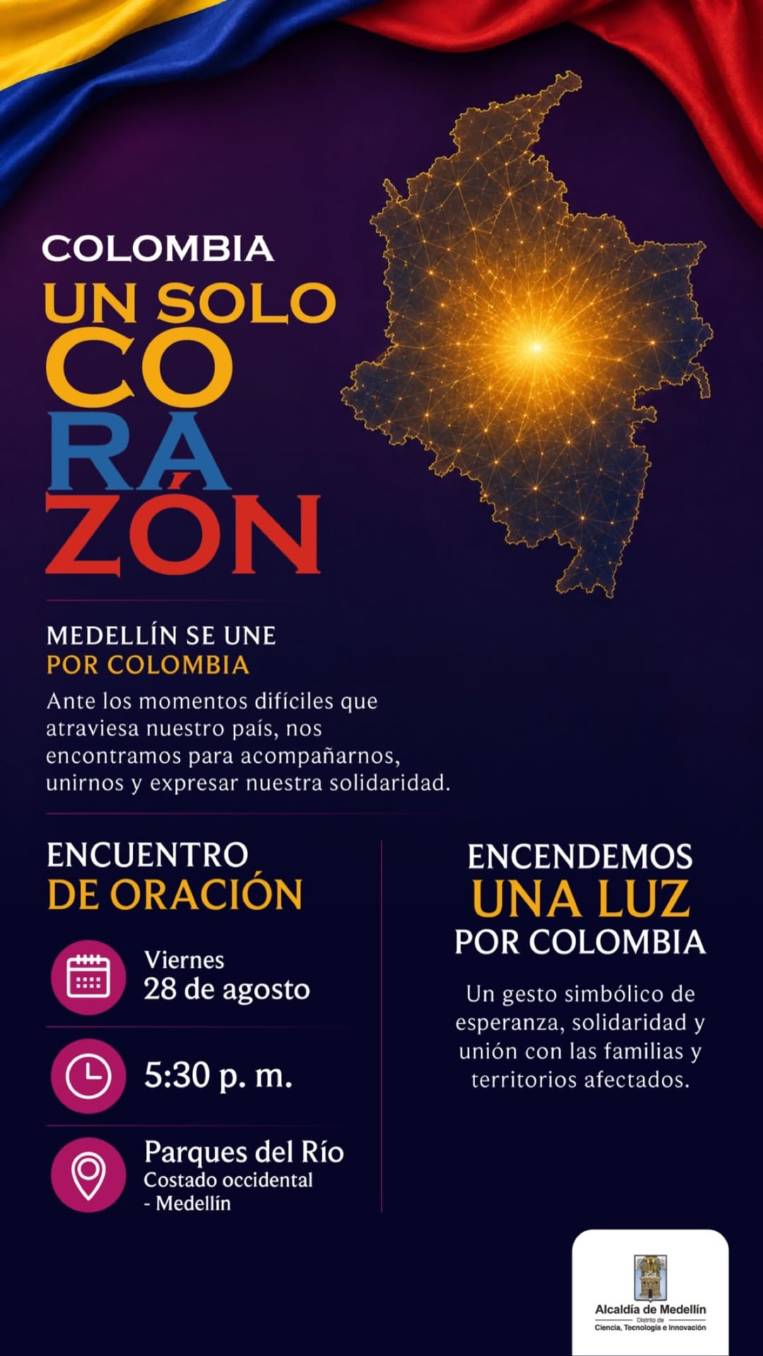 Colombia: Un Solo Corazón — Encuentro de Oración