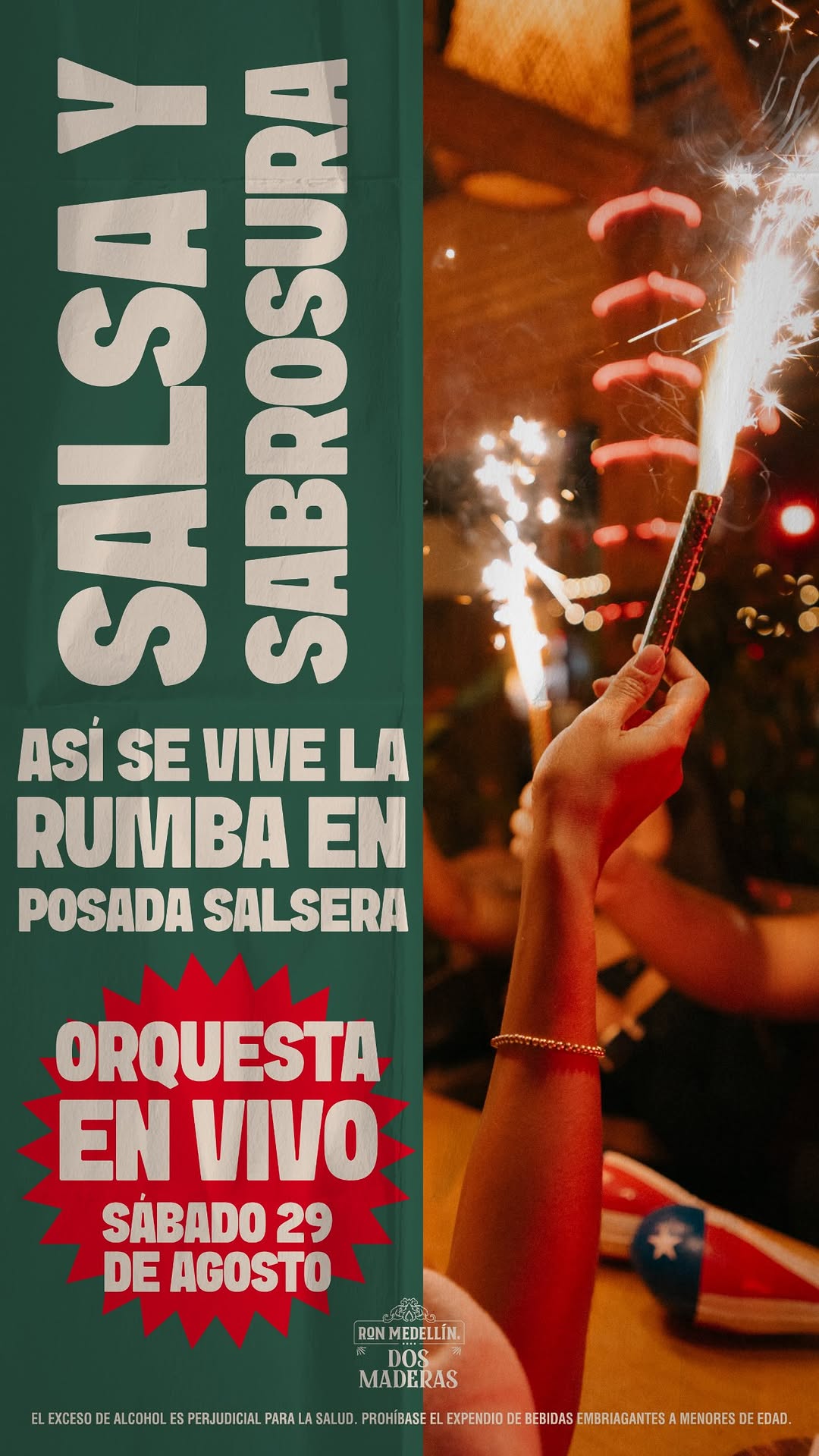 Salsa Sabrosura — Orquesta en Vivo (29 Aug)