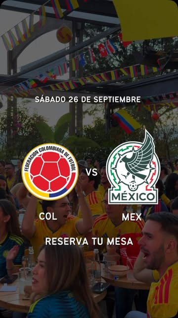 Colombia match watch party at La Tienda