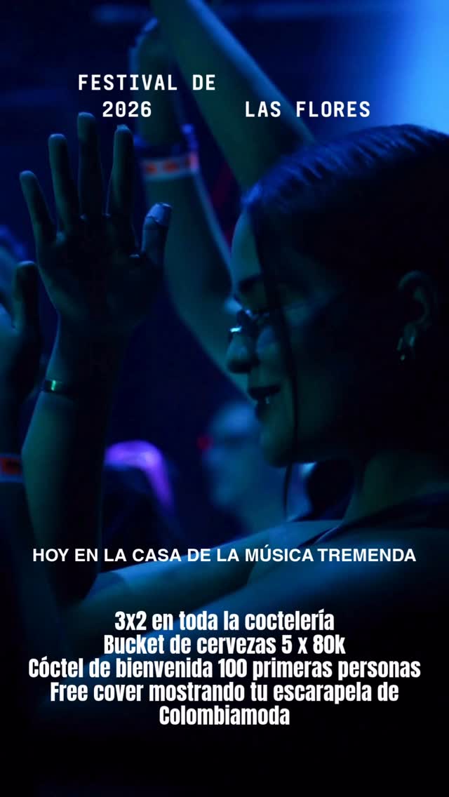 Friday drinks & Colombiamoda promotions (today)