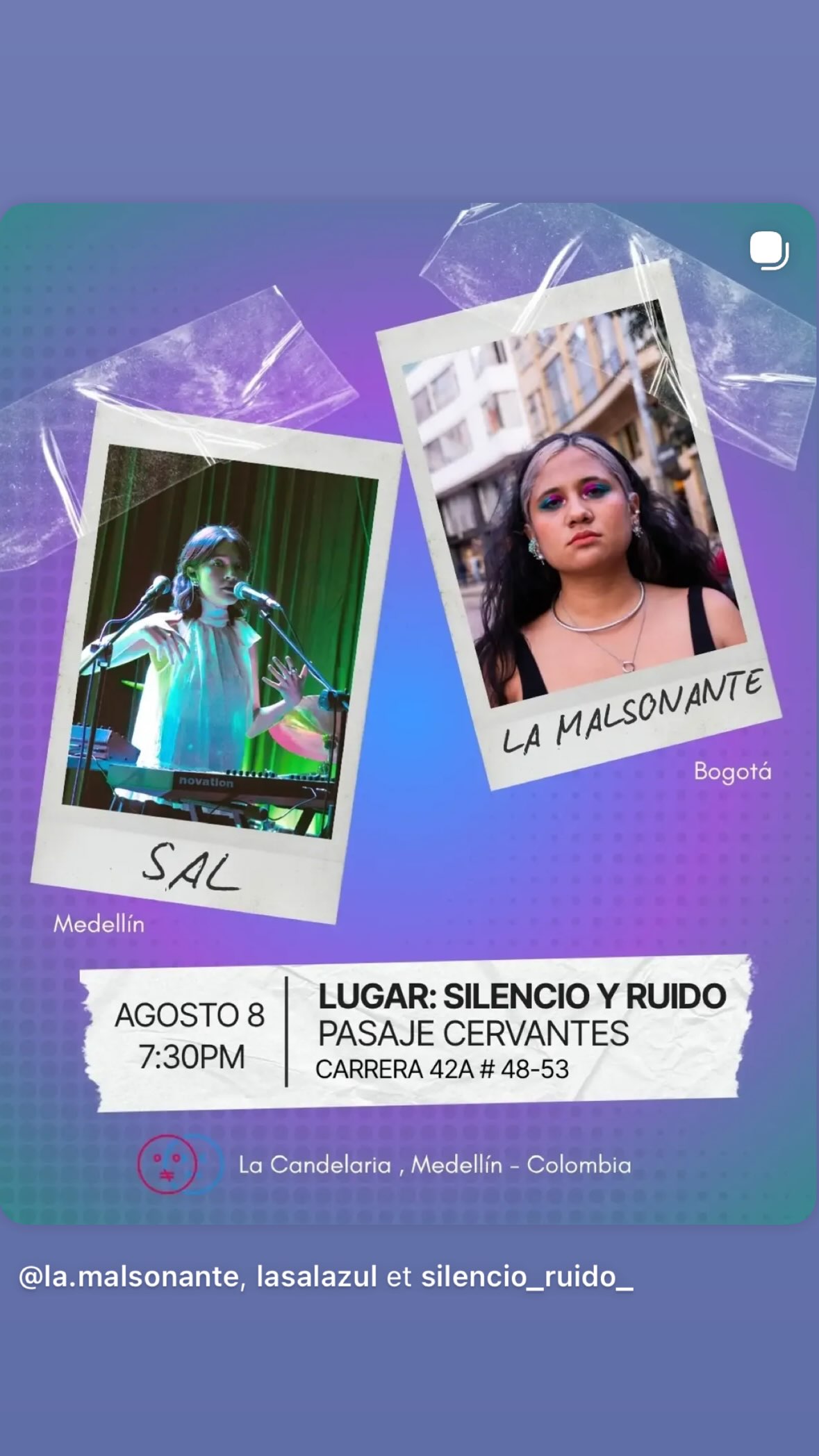 SAL + La Malsonante — Concert