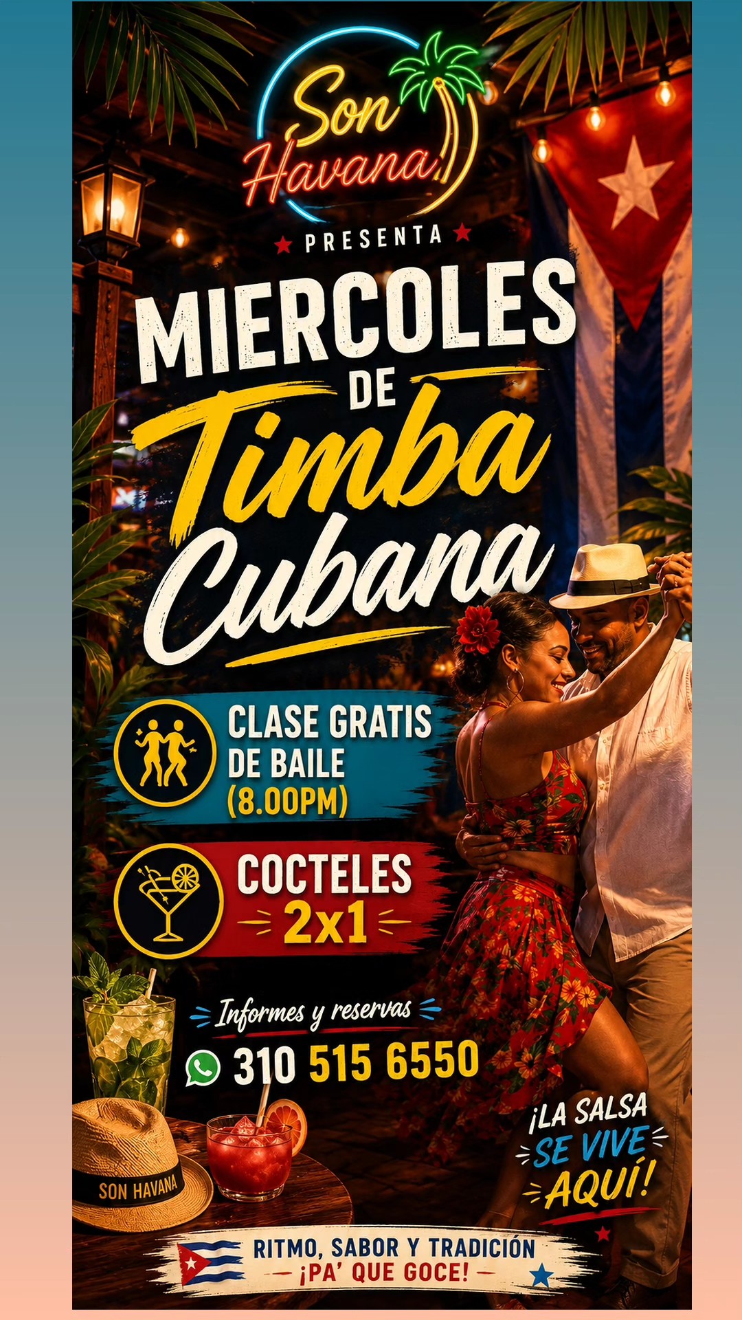 Miércoles de Timba Cubana