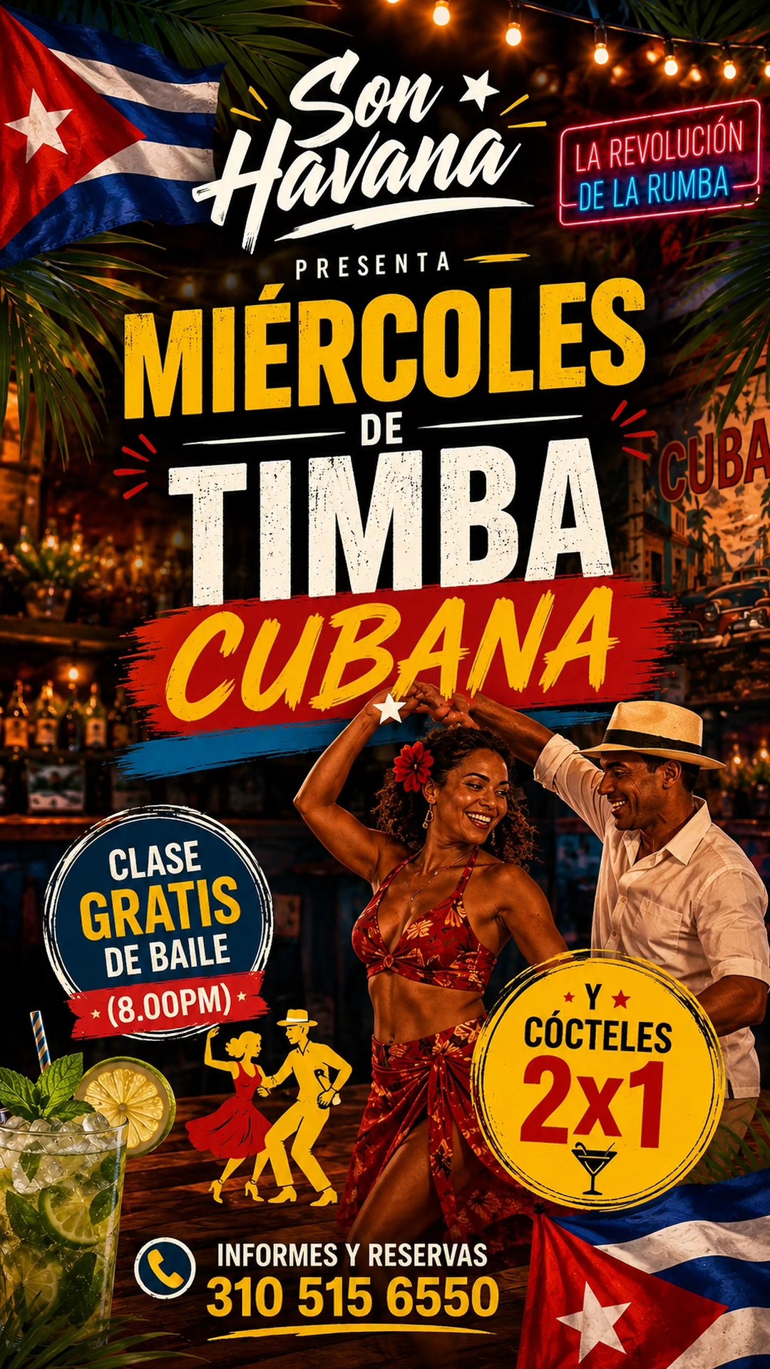 Miércoles de Timba Cubana