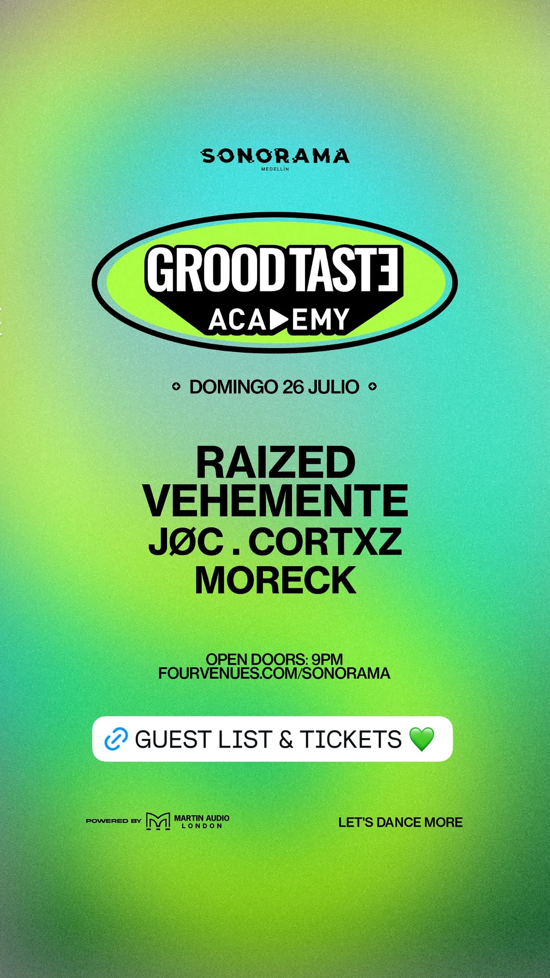 Groodtaste Academy at Sonorama