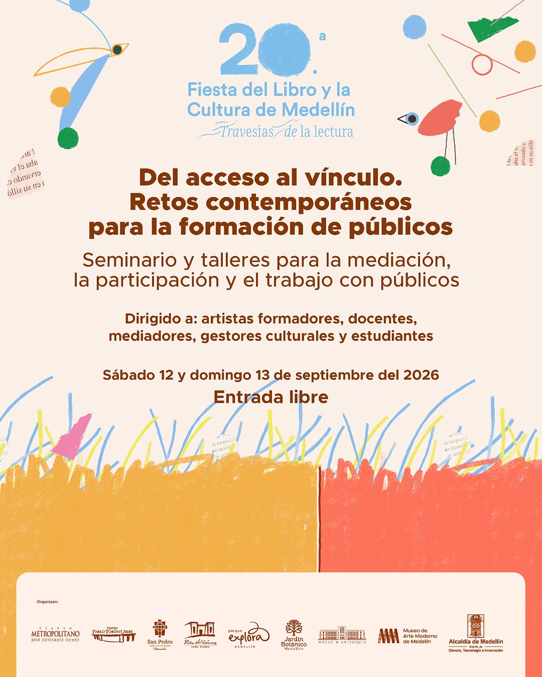 Seminar: 20 Years of Formación de Públicos (Fiesta del Libro) — Jardín Botánico
