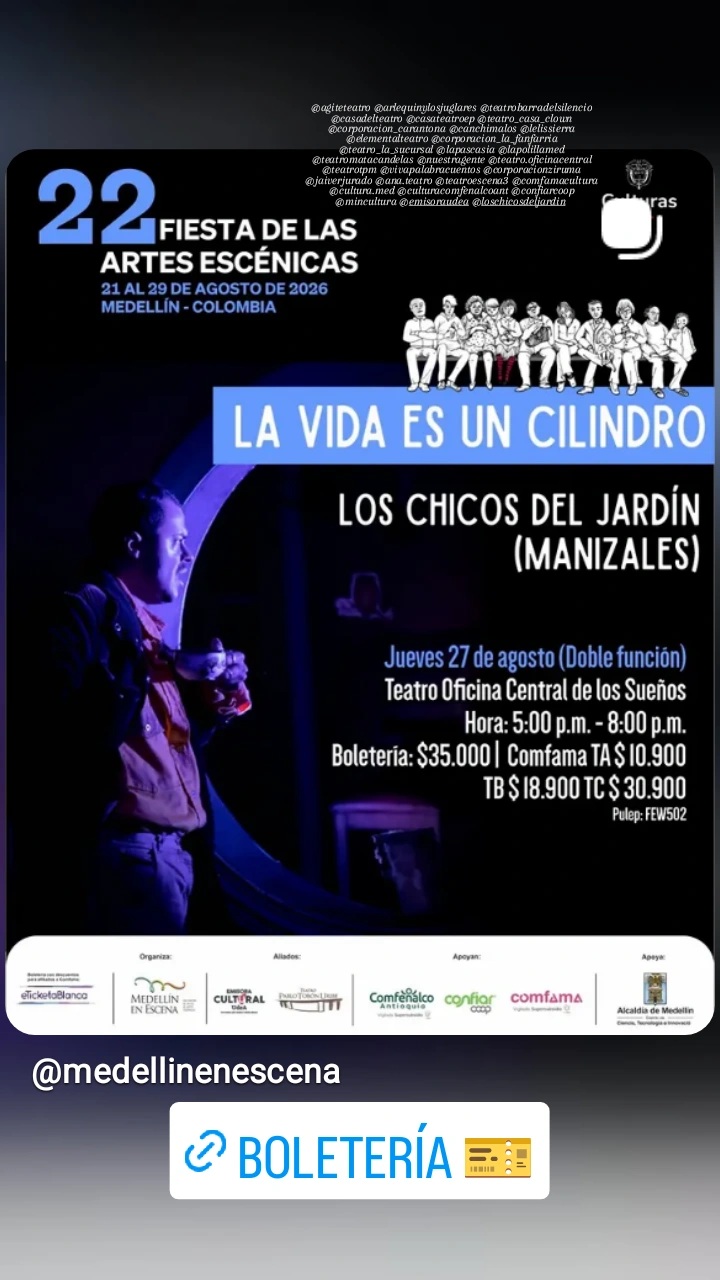 La vida es un cilindro — Los Chicos del Jardín (Manizales)
