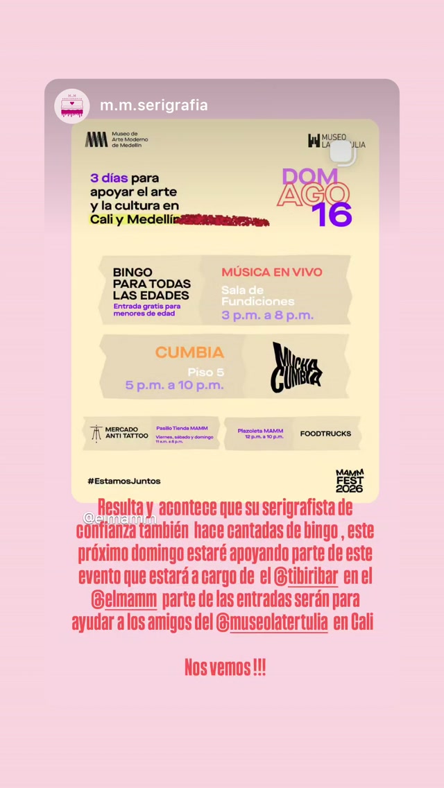 MAMM FEST — Live music & Cumbia