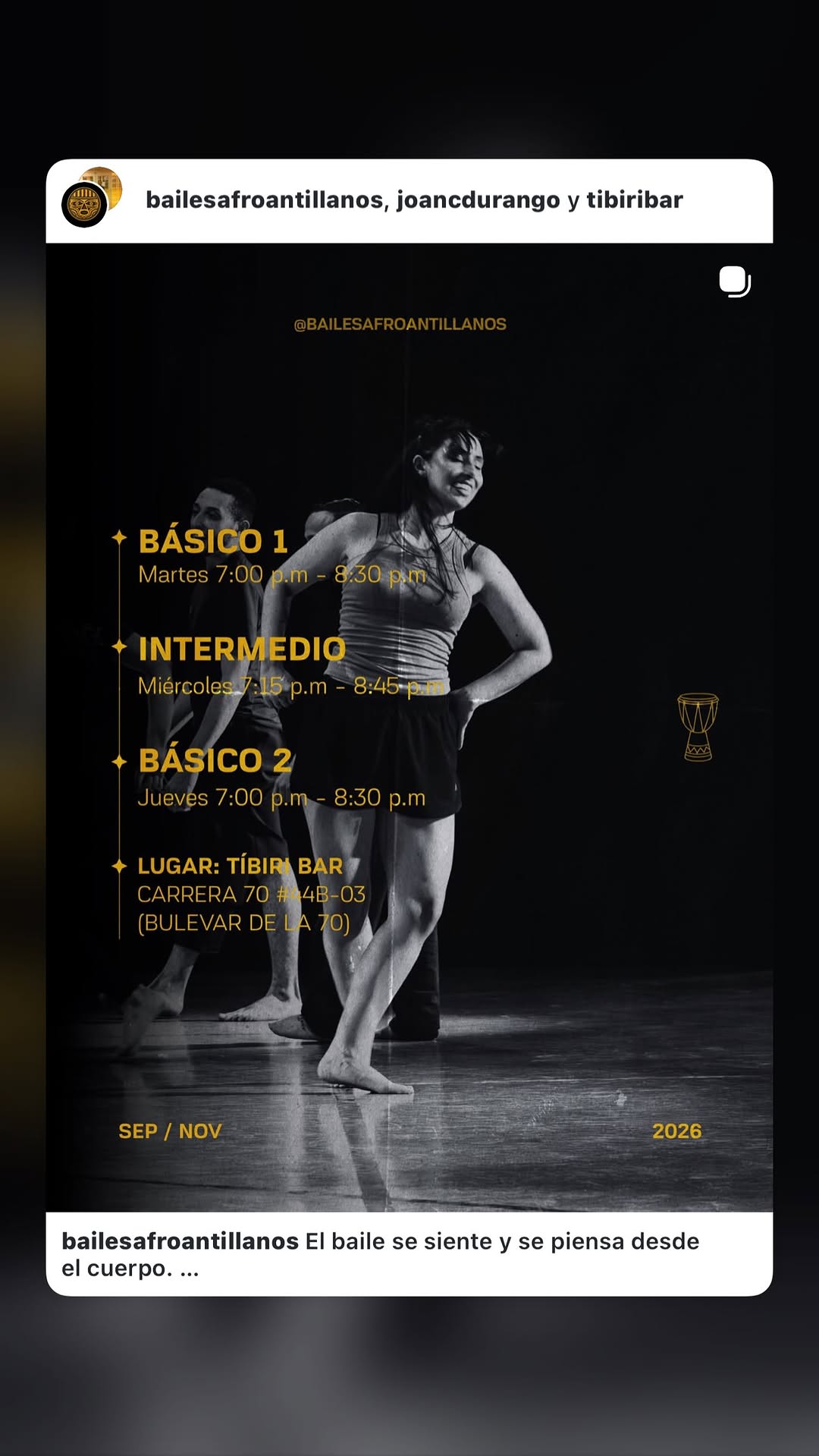Bailes Afroantillanos — Intermedio