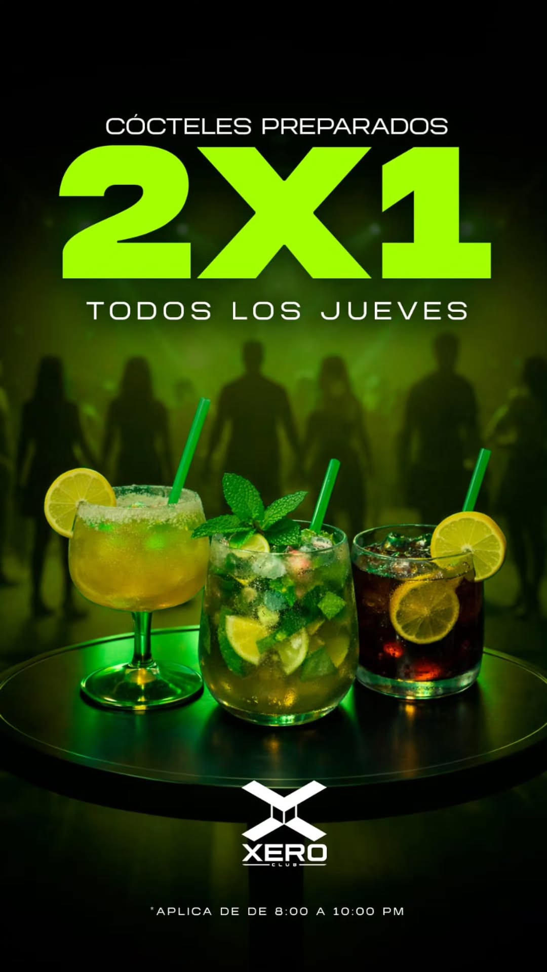 Cócteles 2x1 (todos los jueves)