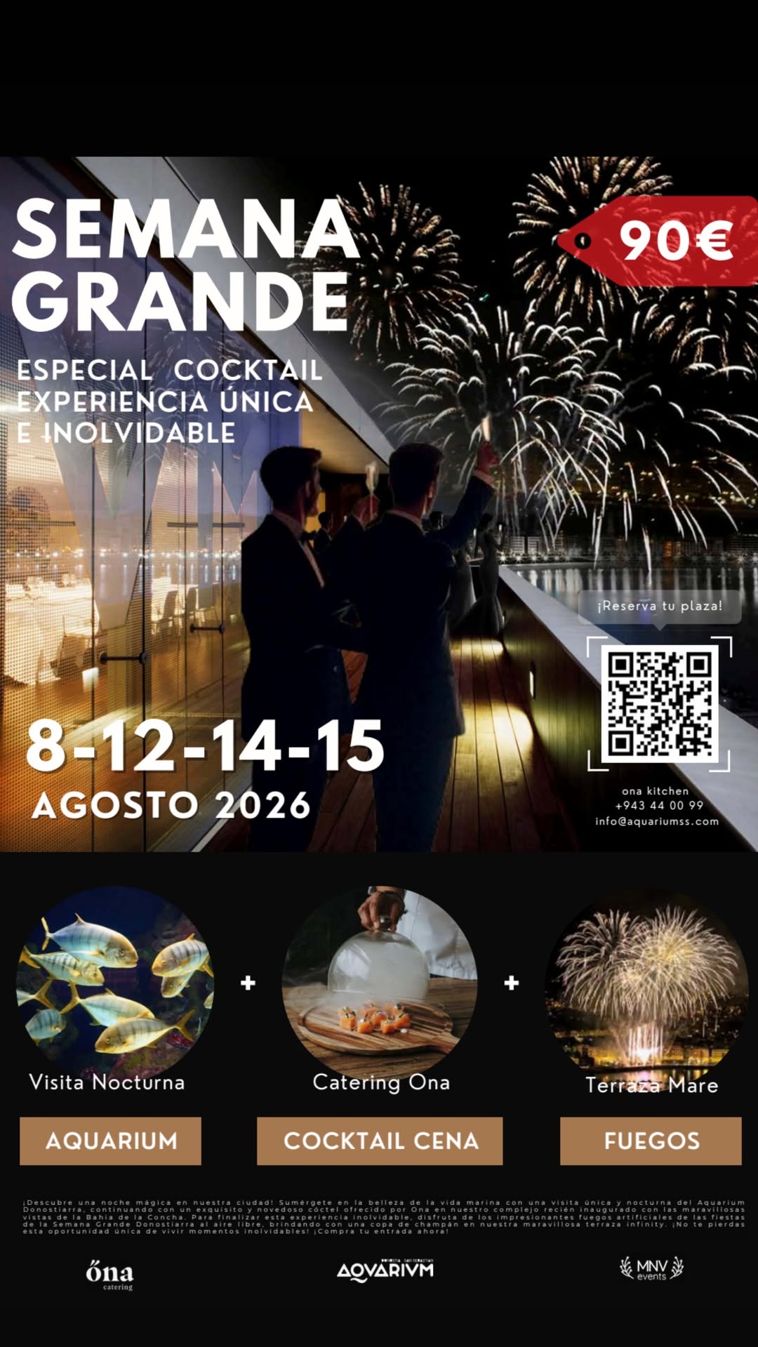 Semana Grande - Cocktail Night & Night Visit