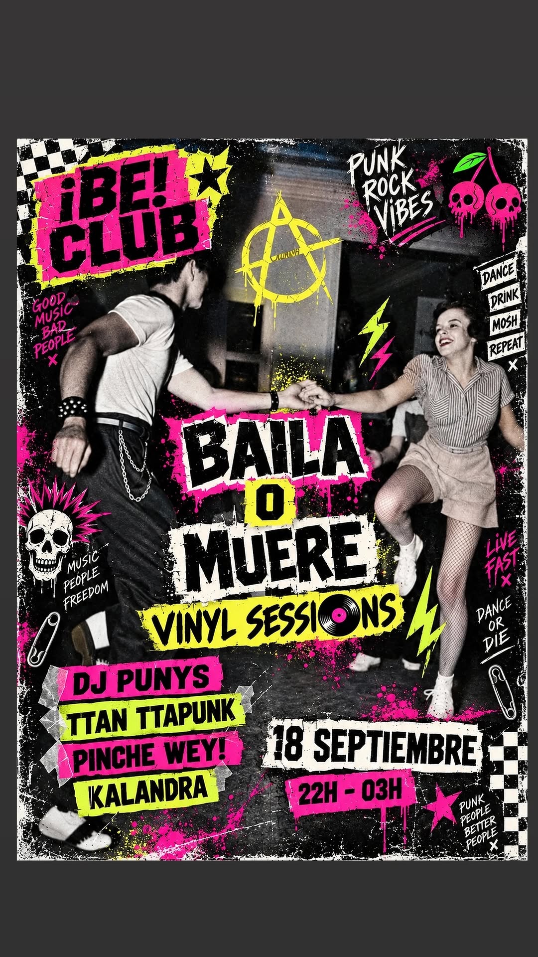 BAILA O MUERE — Vinyl Sessions