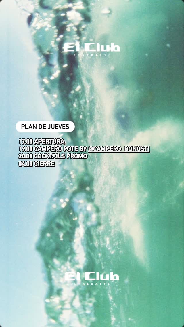 2026-08-06: Jueves de club