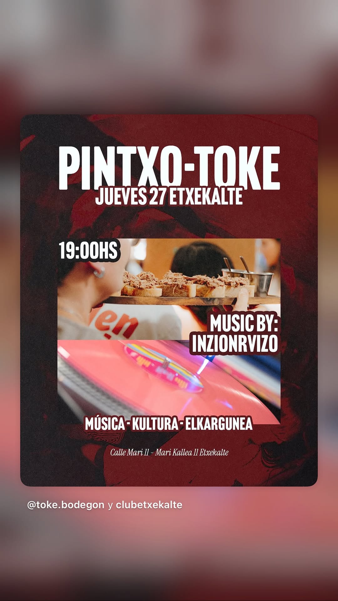 2026-08-27: Thursday Pintxopote by @toke.bodegon
