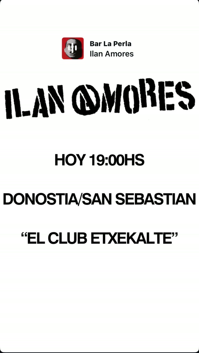 Ilan Amores live