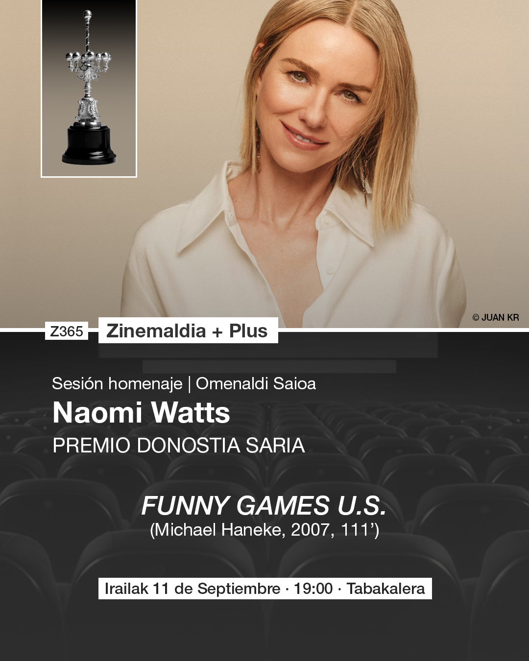 Naomi Watts — Funny Games U.S. (Tribute screening)