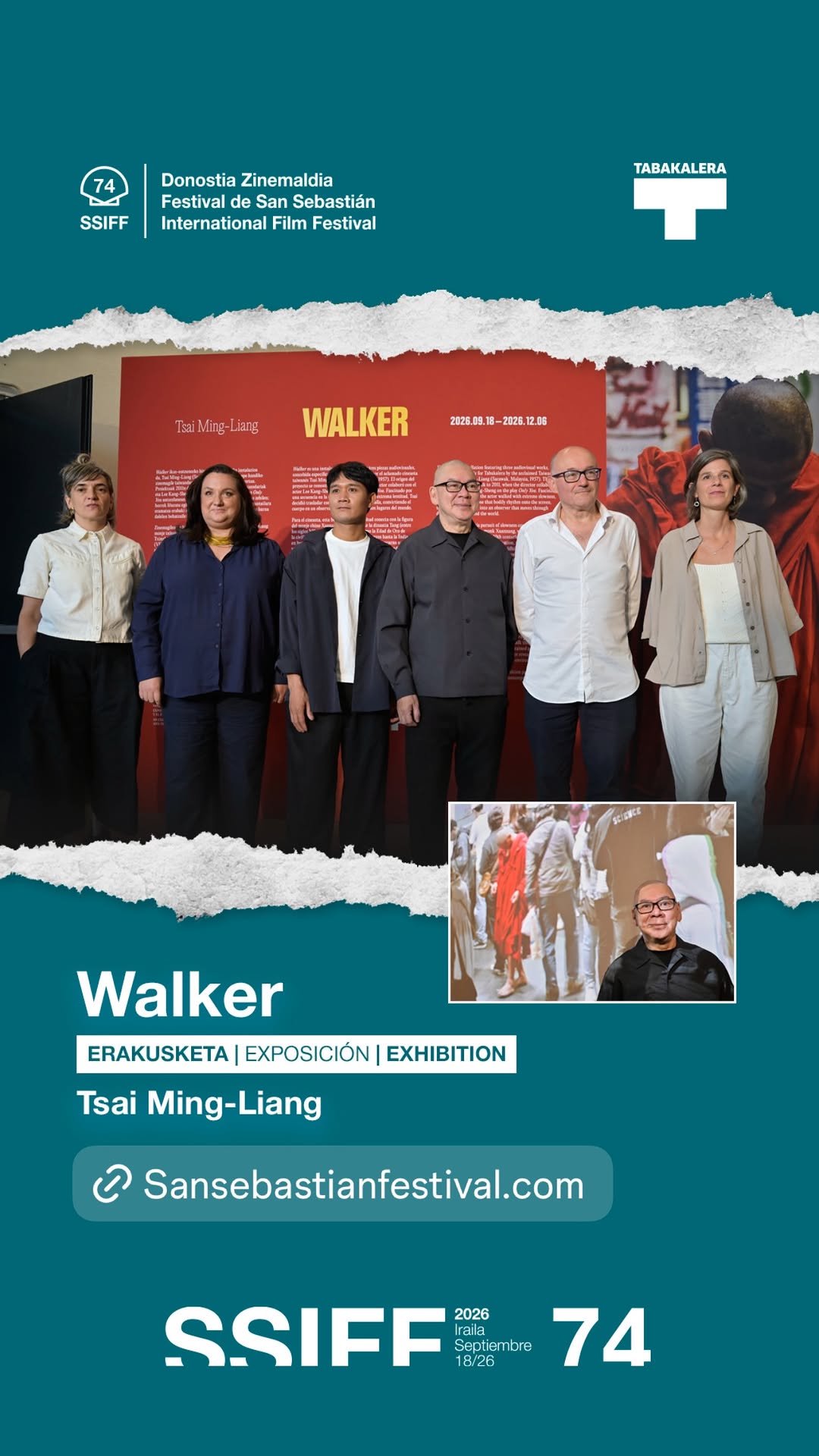 Walker — Tsai Ming-Liang (exhibition)