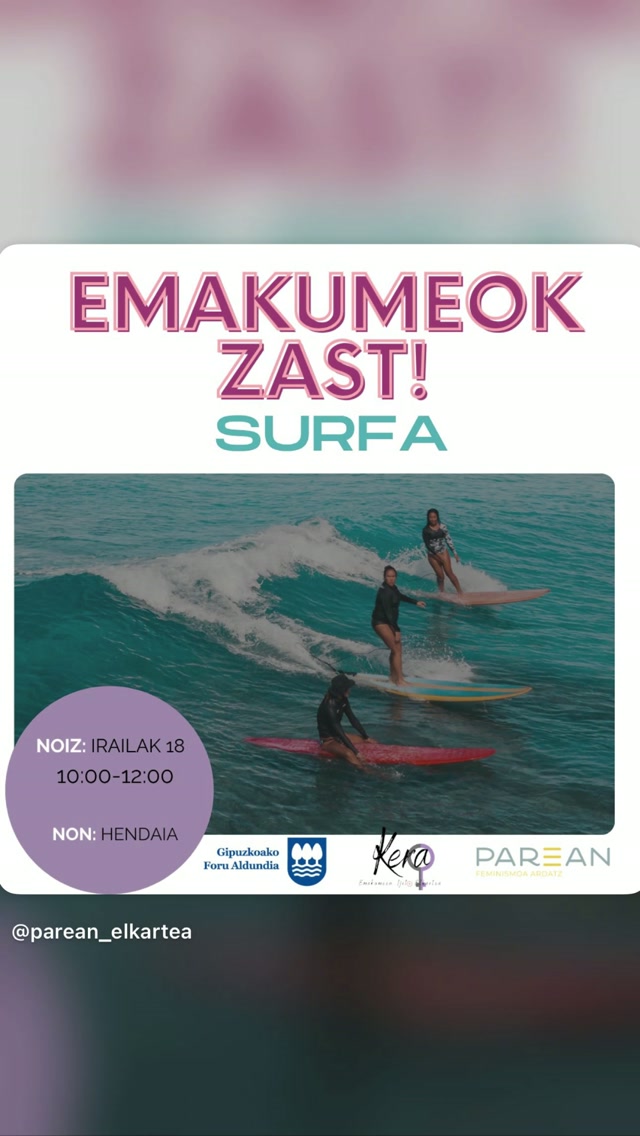 Emakumeok Zast! — Surfa
