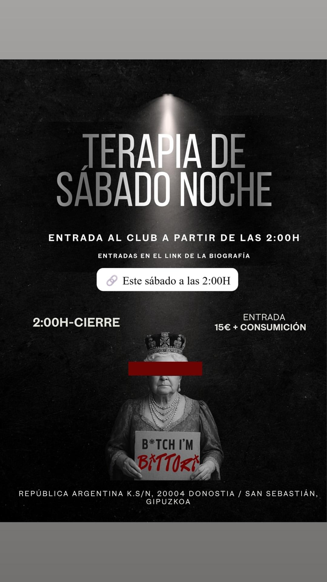 TERAPIA DE SÁBADO NOCHE
